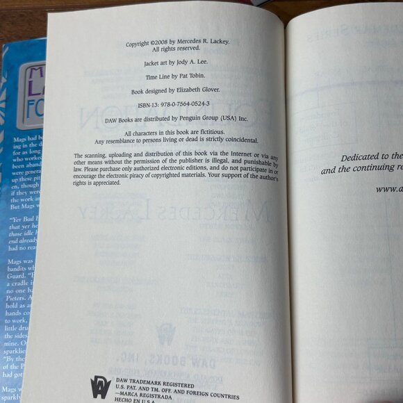 Mercedes Lackey 3 Books Collegium Chronicles Hardcovers HBDJ Foundation Redoubt - Picture 6 of 7